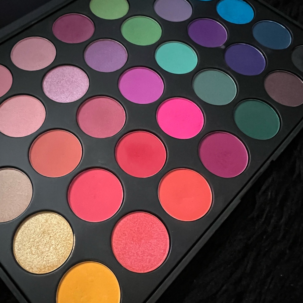 Colorful Morphe eyeshadow palette